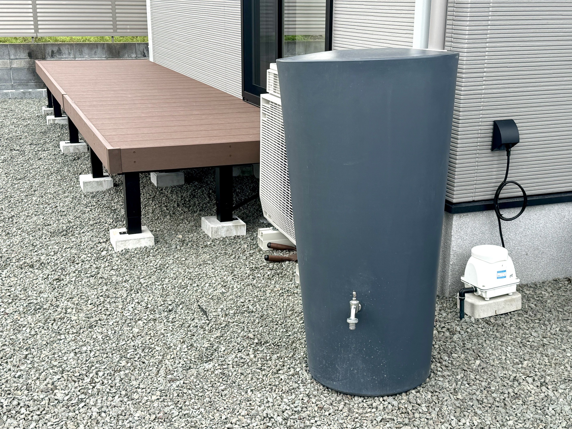 人工木ウッドデッキ