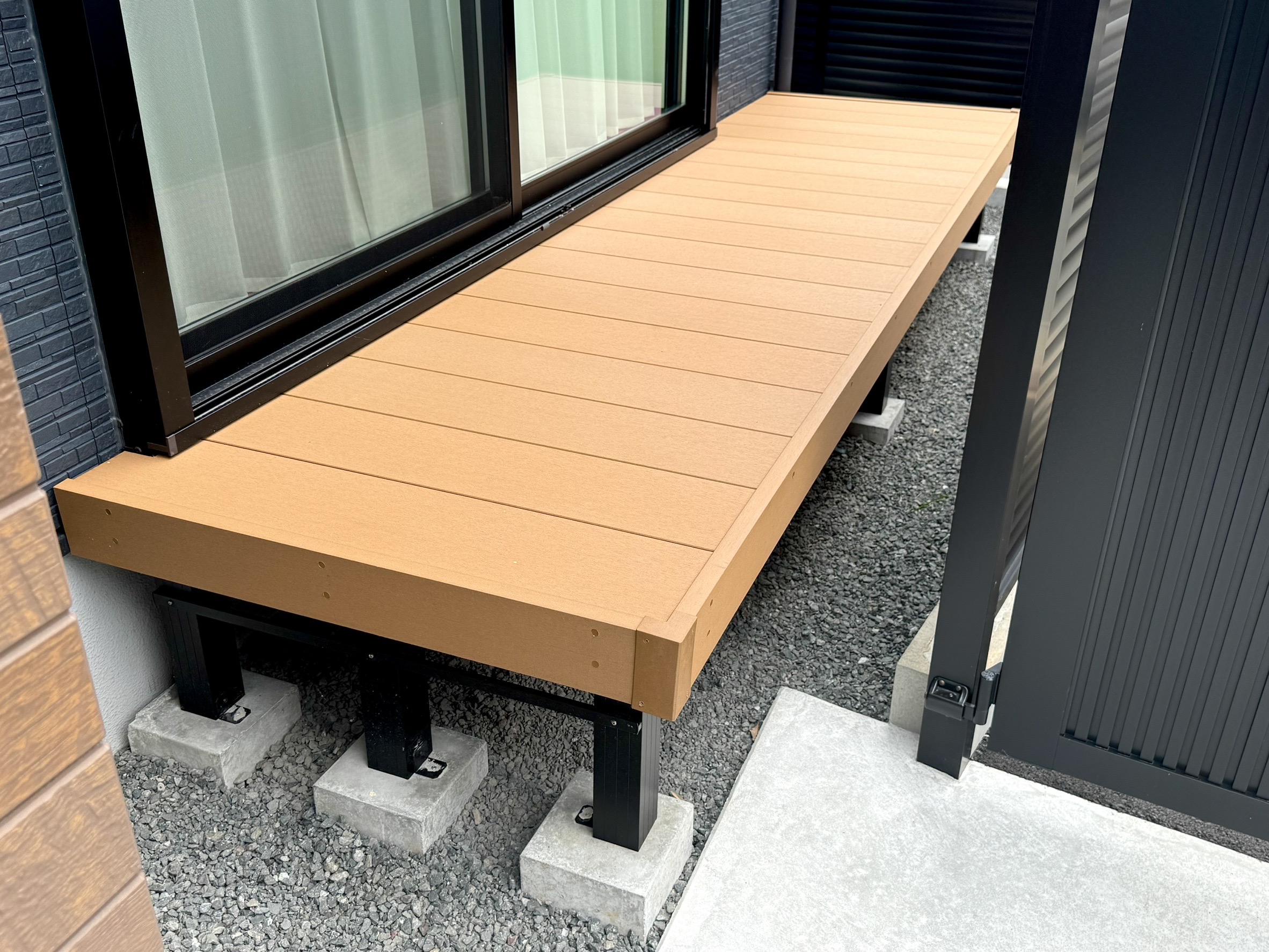 人工木ウッドデッキ